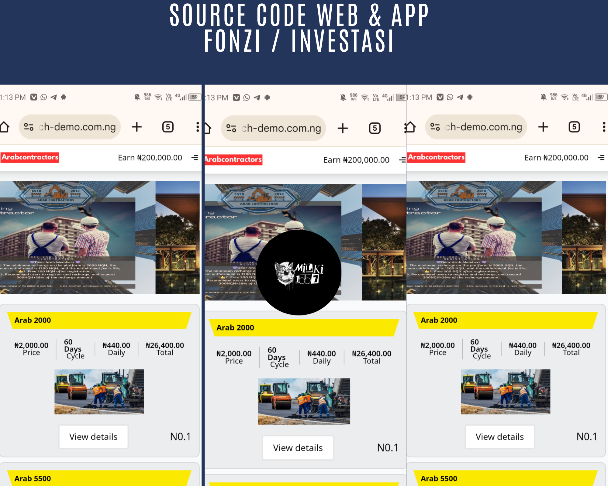 Terima Jasa Pembuatan Website Fonzi / Investasi ( PART 59 ) - Ponzi & Slot