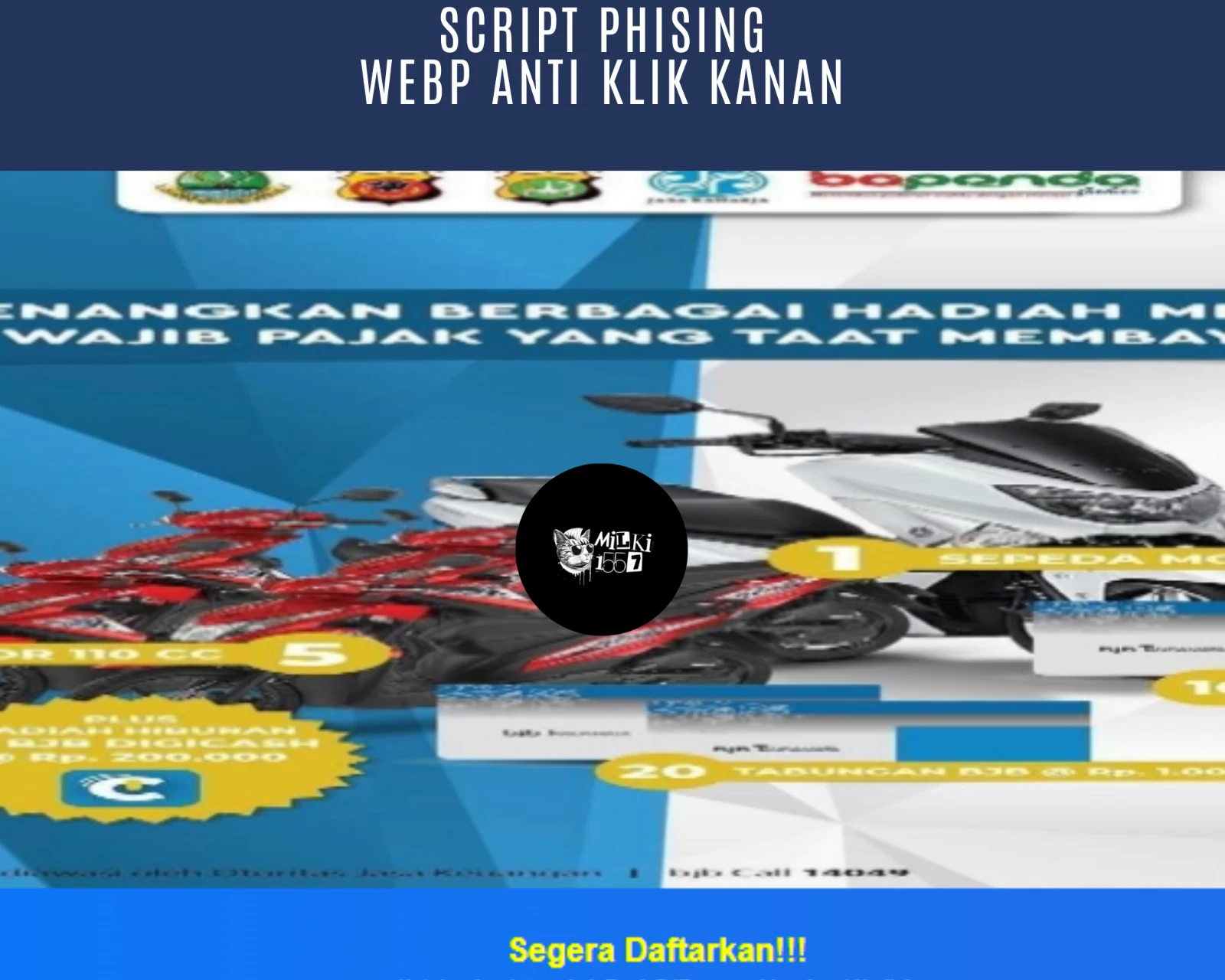 Jasa Pembuatan WebP Bergaransi ( PART 30 ) - Phising Website