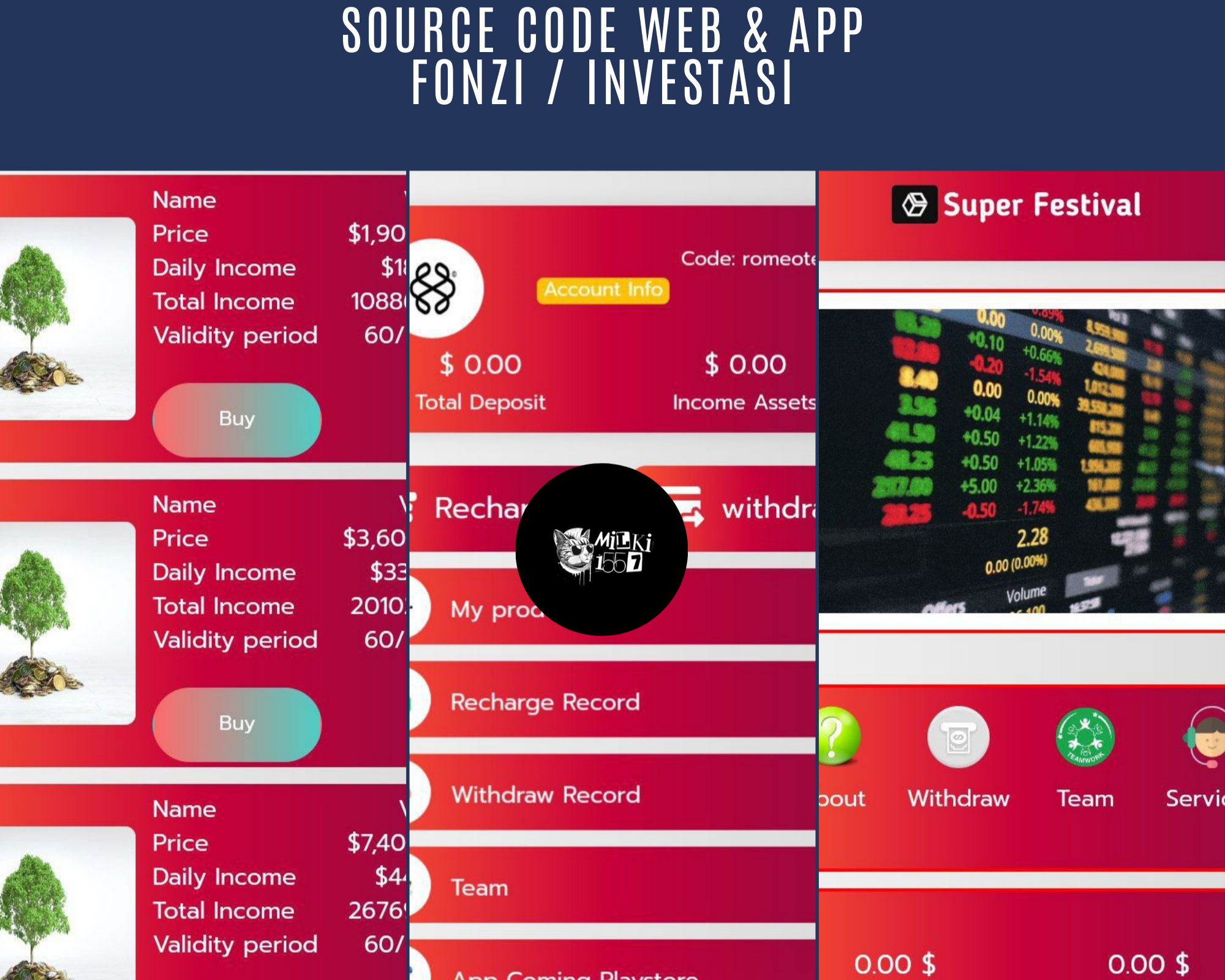 Terima Jasa Pembuatan Website Fonzi / Investasi ( PART 11 ) - Ponzi & Slot