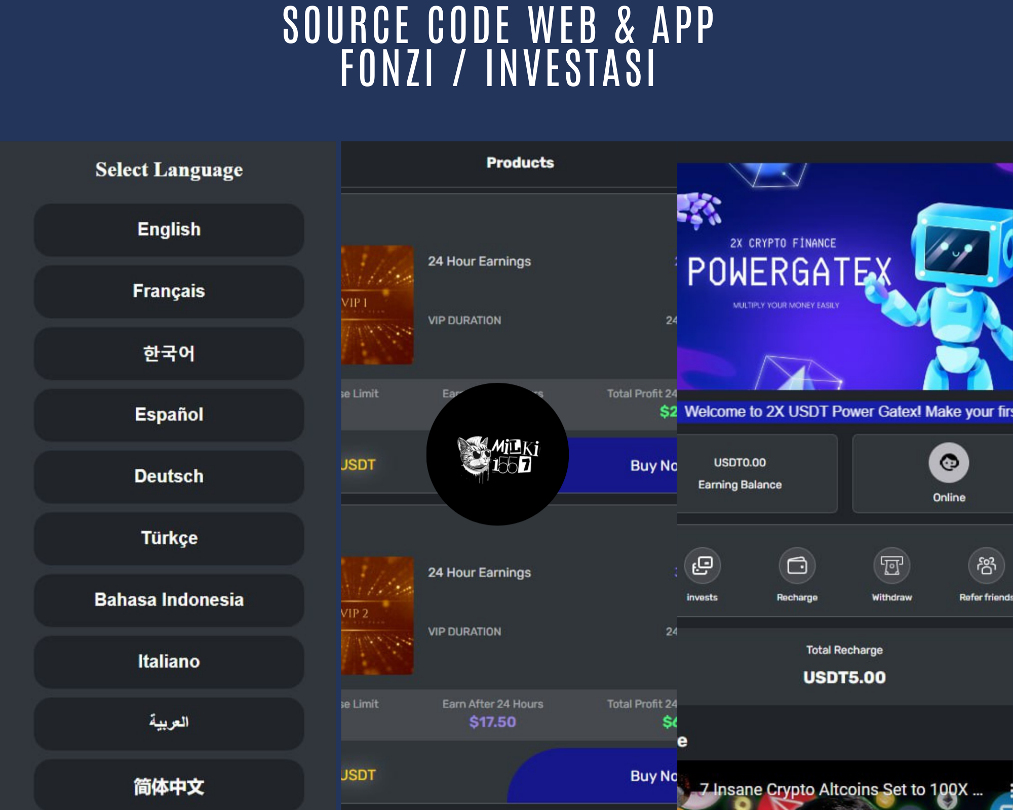 Terima Jasa Pembuatan Website Fonzi / Investasi ( PART 41 ) - Ponzi & Slot