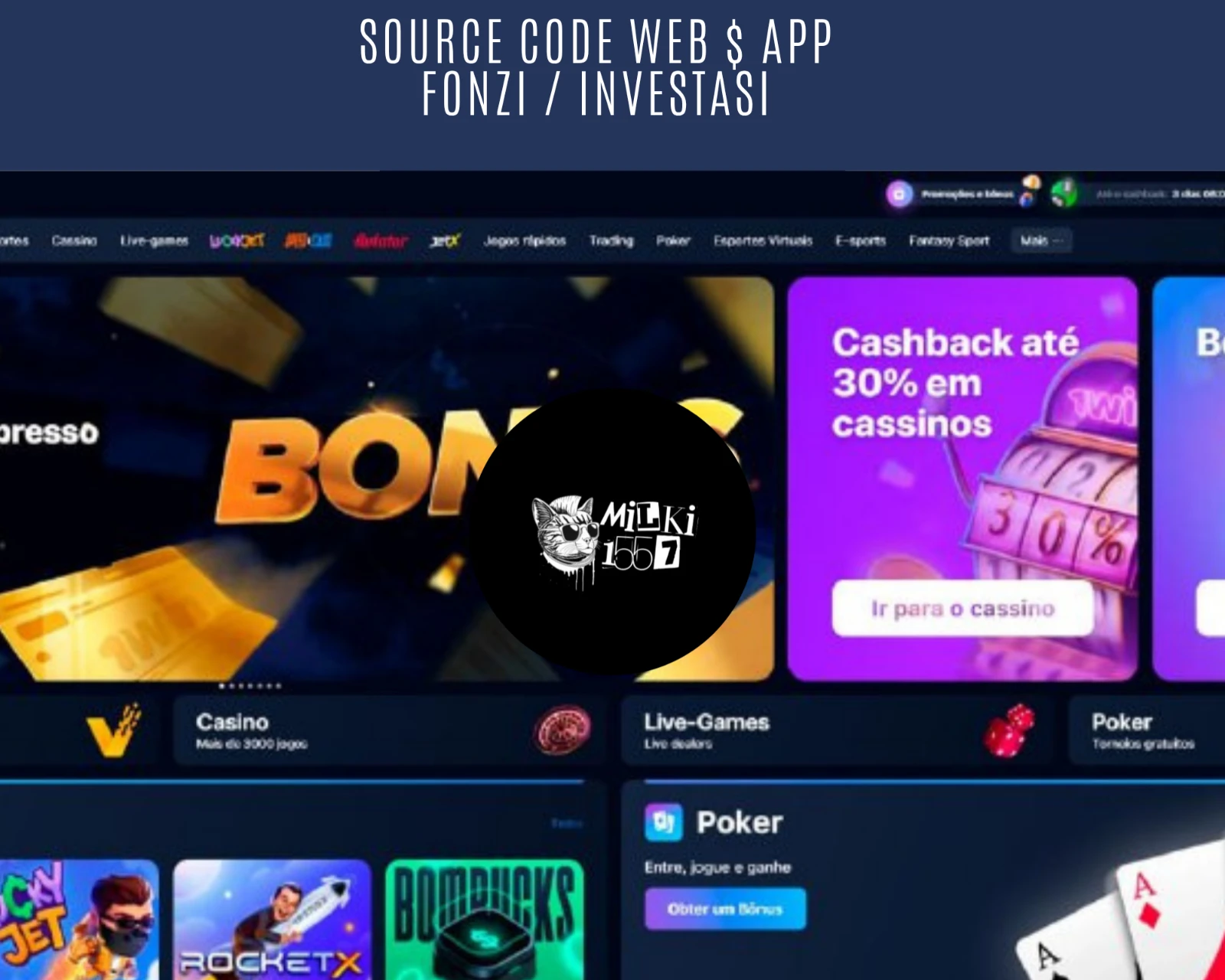 Terima Jasa Pembuatan Website Fonzi / Investasi ( PART 122 ) - Ponzi & Slot