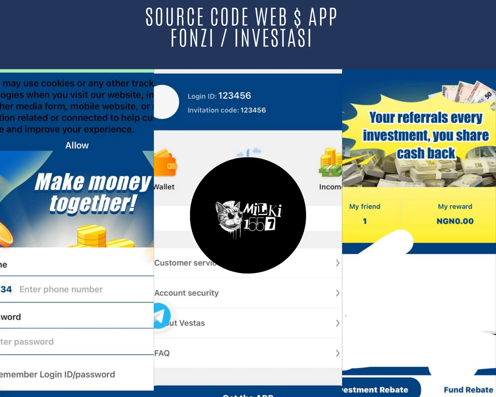 Terima Jasa Pembuatan Website Fonzi / Investasi Terbaru ( PART 1 ) - Ponzi & Slot Terbaru