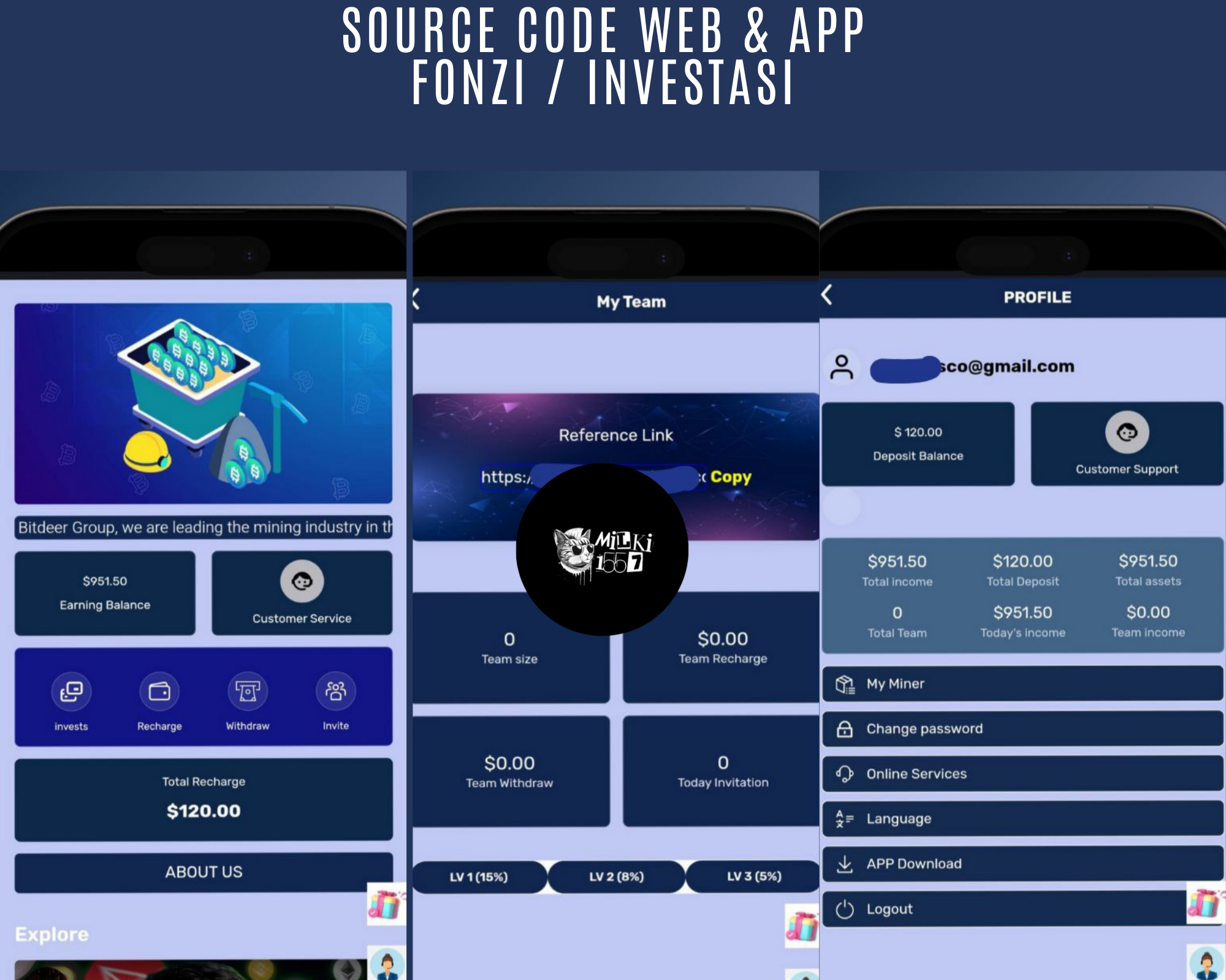 Terima Jasa Pembuatan Website Fonzi / Investasi ( PART 40 ) - Ponzi & Slot