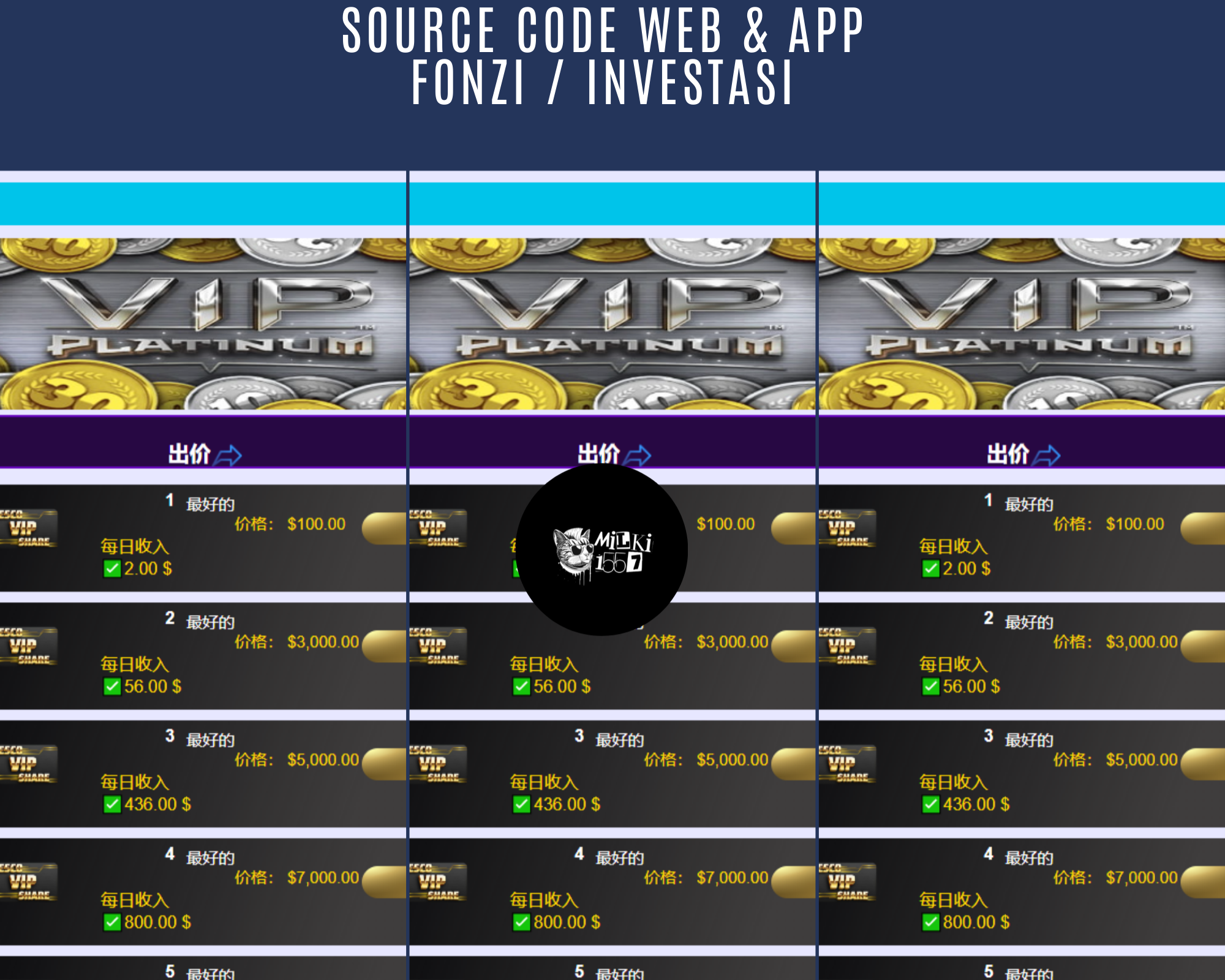 Terima Jasa Pembuatan Website Fonzi / Investasi ( PART 6 ) - Ponzi & Slot