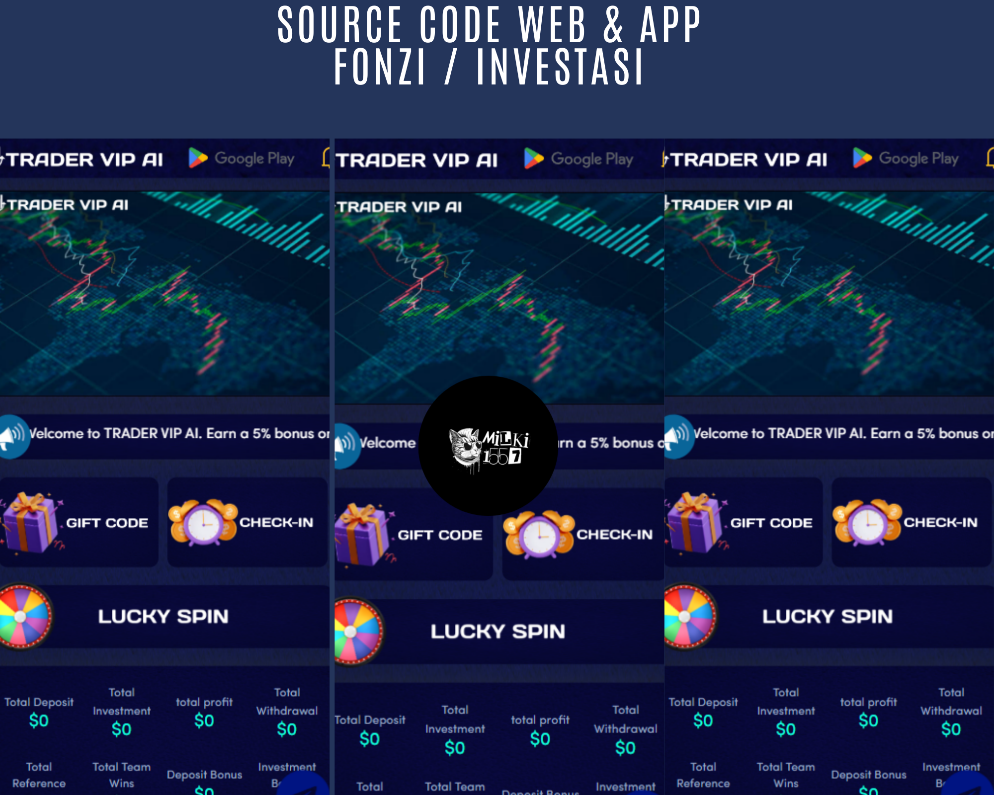 Terima Jasa Pembuatan Website Fonzi / Investasi ( PART 47 ) - Ponzi & Slot