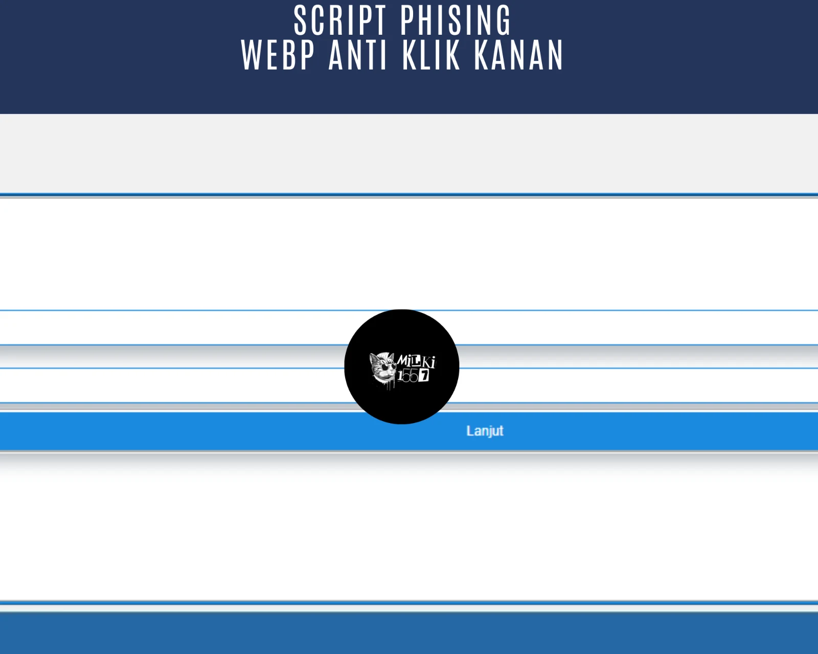 Jasa Pembuatan WebP Bergaransi ( PART 32 ) - Phising Website