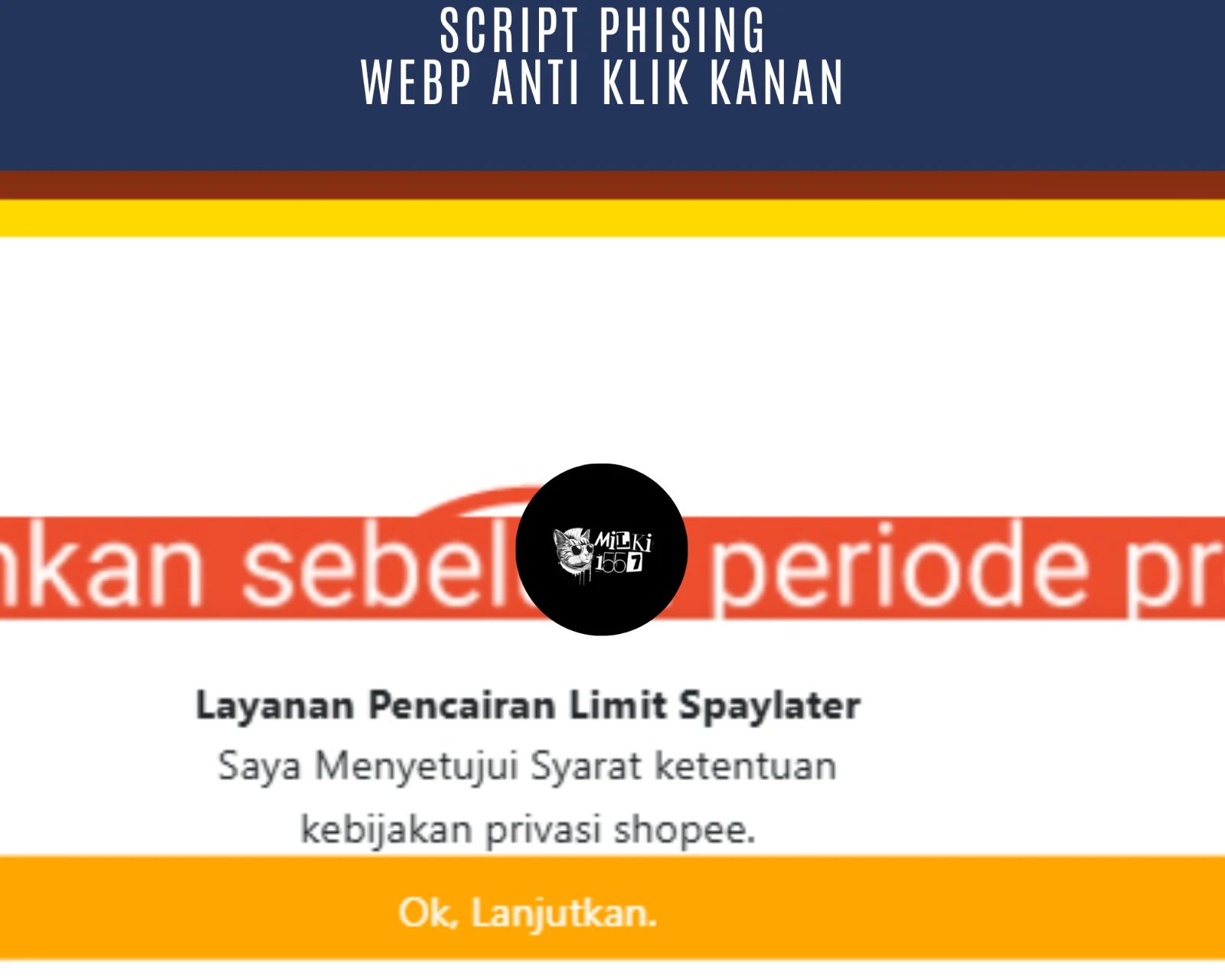 Jasa Pembuatan WebP Bergaransi ( PART 4 ) - Phising Website