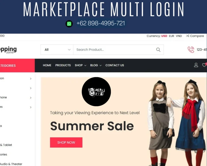 Website Marketplace / E-commerce ( V1 )