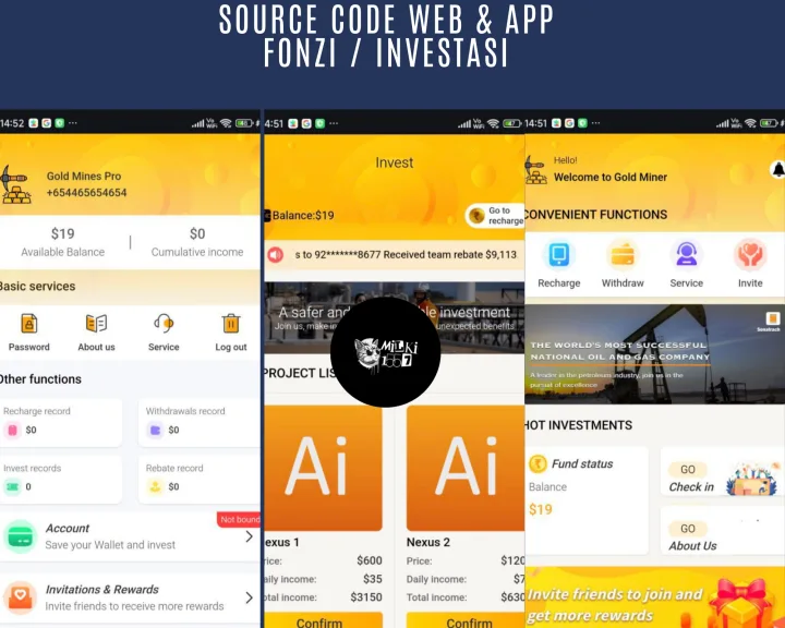 Terima Jasa Pembuatan Website Fonzi / Investasi ( PART 28 )
