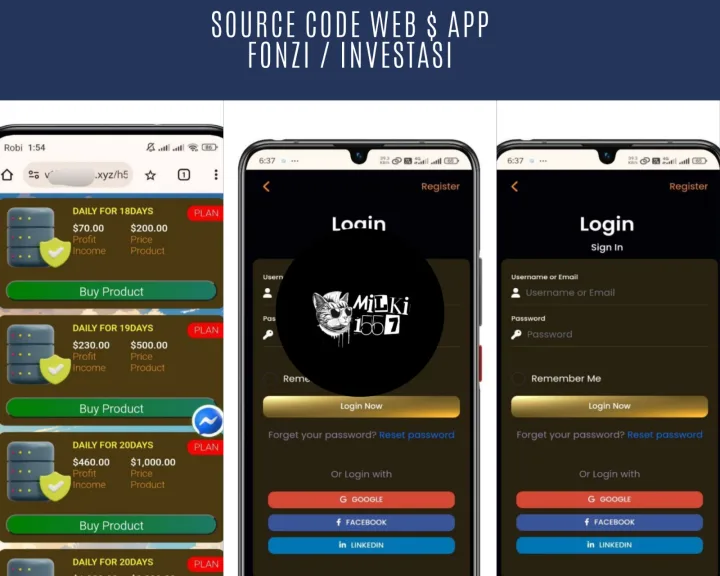 Terima Jasa Pembuatan Website Fonzi / Investasi ( PART 102 )