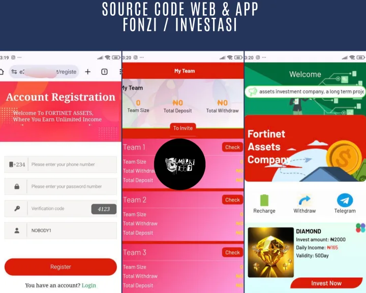 Terima Jasa Pembuatan Website Fonzi / Investasi ( PART 3 )