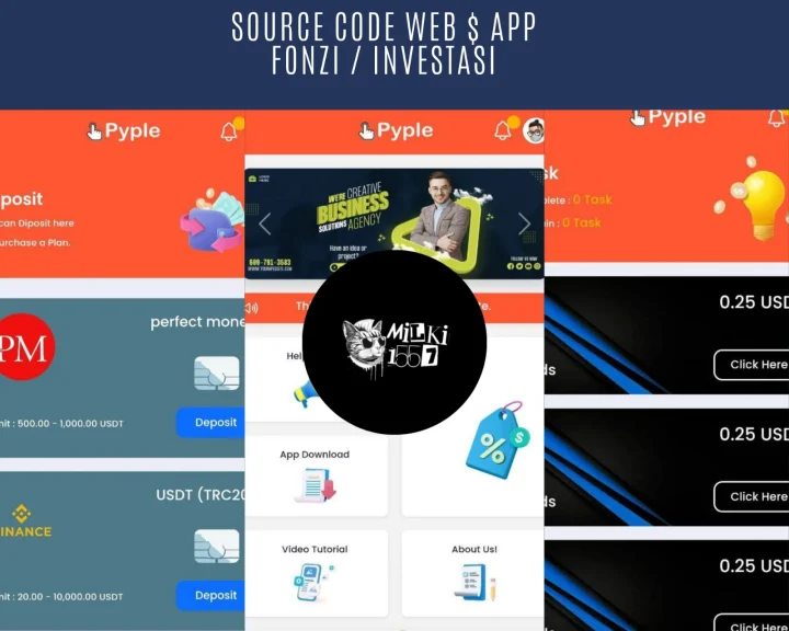 Terima Jasa Pembuatan Website Fonzi / Investasi ( PART 116 )