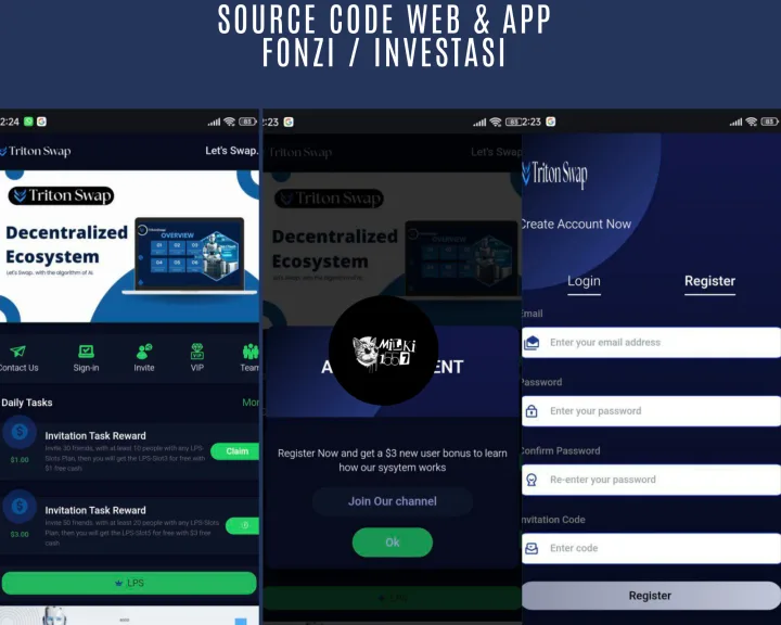 Terima Jasa Pembuatan Website Fonzi / Investasi ( PART 36 )