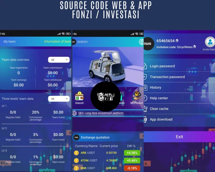 Terima Jasa Pembuatan Website Fonzi / Investasi ( PART 37 )