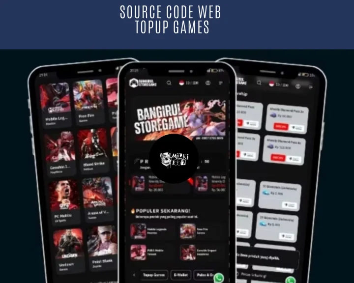 Source Code Web Topup Games V1