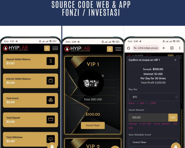 Terima Jasa Pembuatan Website Fonzi / Investasi ( PART 76 )